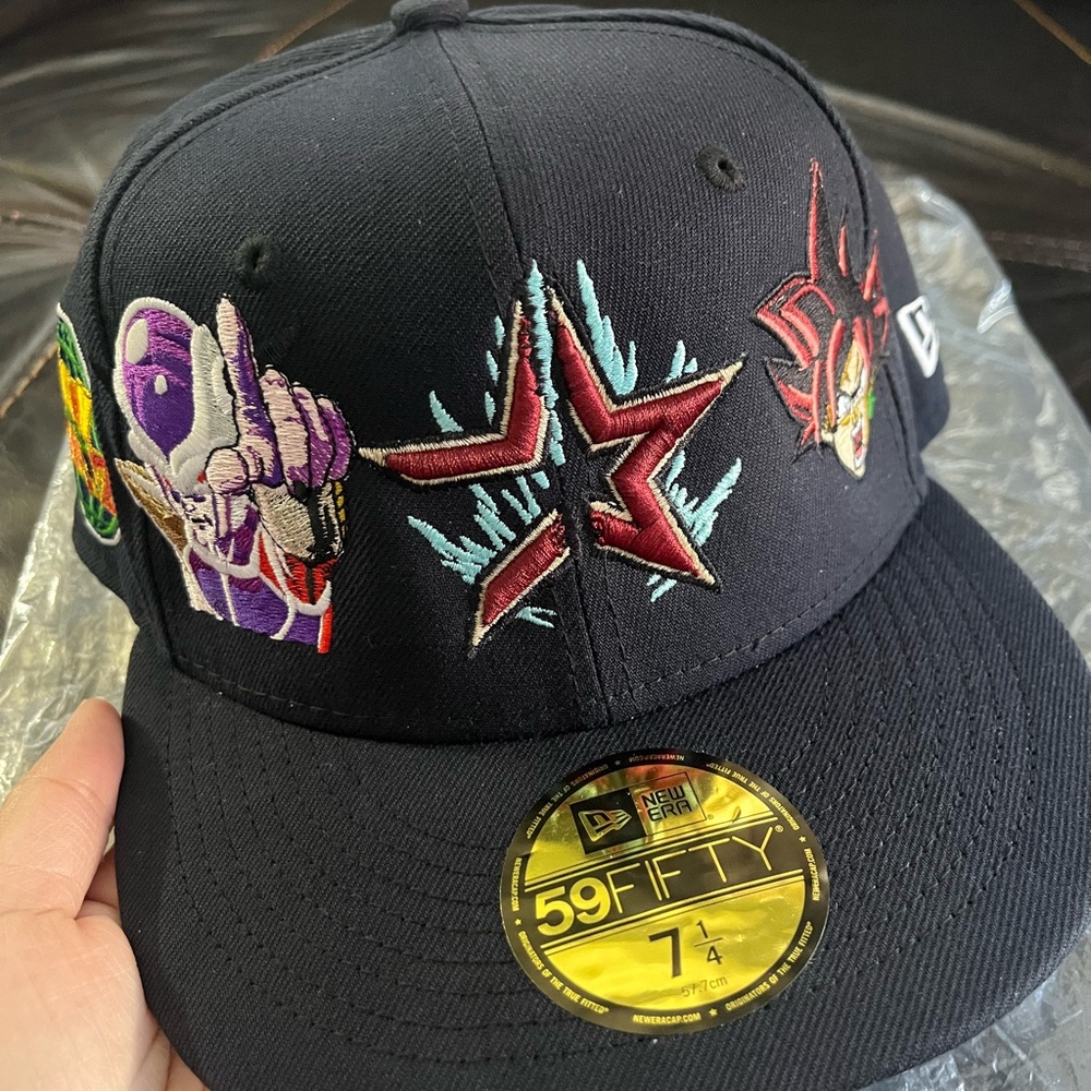 Custom Dragon Ball Z NEW ERA Cap with Embroidered Patches - Picture 6 of 6